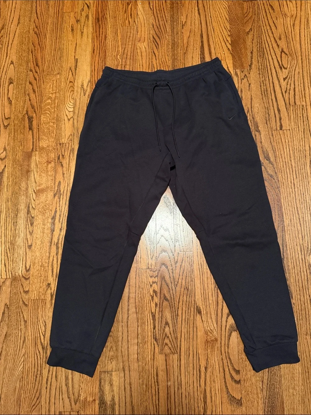 Nike Black Athletic Joggers with Drawstring